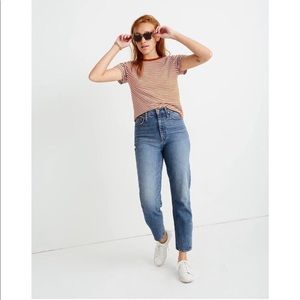 Madewell Classic Straight Jean Peralta Wash